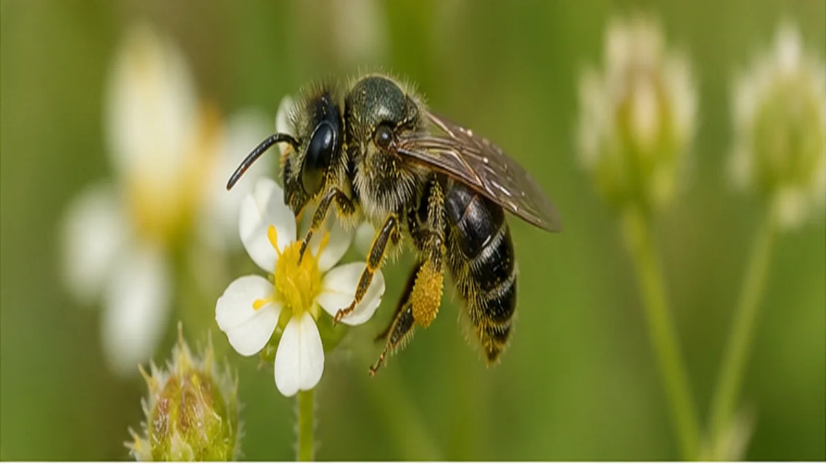 Kleine wilde bij herkennen